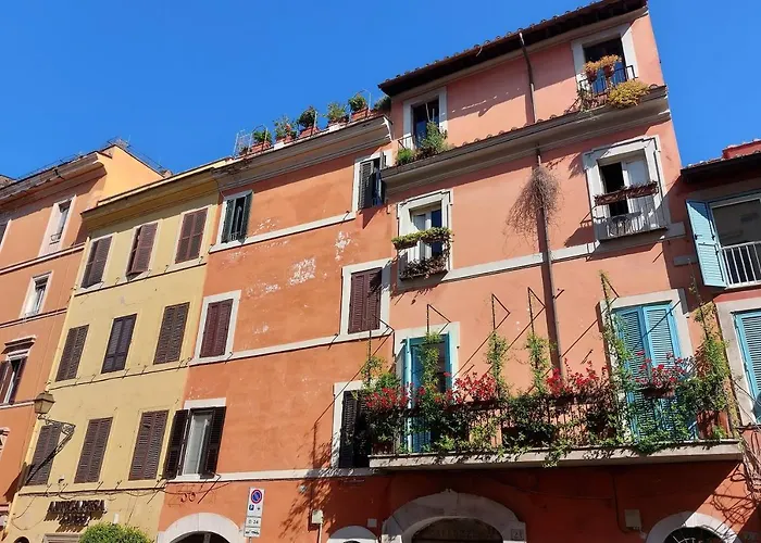 Ych Elegant Flat With Terrace To Trastevere Appartement Rome